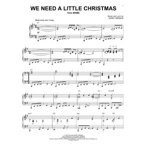 We Need A Little Christmas [Jazz version] (arr. Brent Edstrom)